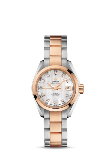 Omega Seamaster Aqua Terra 150M Co-Axial 30 Stainless Steel / Red Gold / MOP / Bracelet